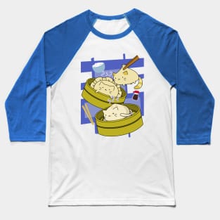 Meow Long Bao Baseball T-Shirt